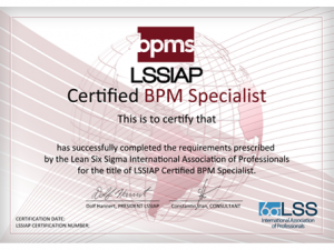 LSSIAP-BPM-Specialistt-Certification